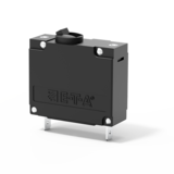 Typ 8335 von E-T-A: Ein- und mehrpoliger Schutzschalter mit magnetischer oder hydraulisch-magnetischer Auslösung.